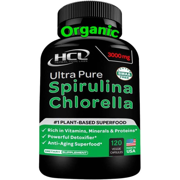 Ultra Pure Spirulina Chlorella