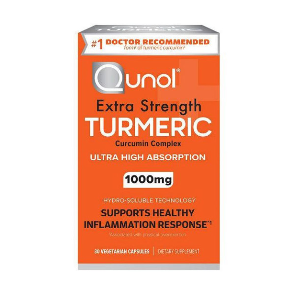 Qunol Extra Strength Turmeric 1000mg. 60 Capsules