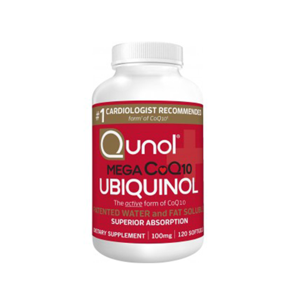 Qunol Mega CoQ10 Ubiquinol 100mg. 60 gélules (capsules)