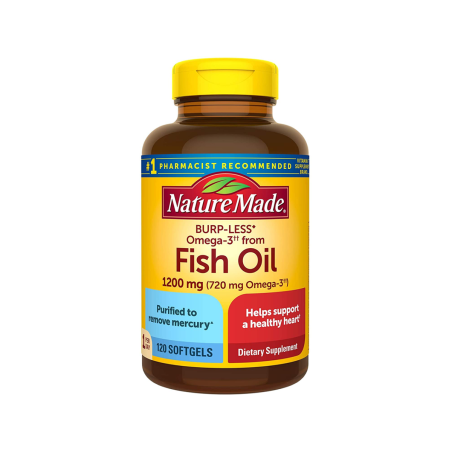 Fish Oil 1200mg (360mg Omega-3). 230 Softgels Capsules)